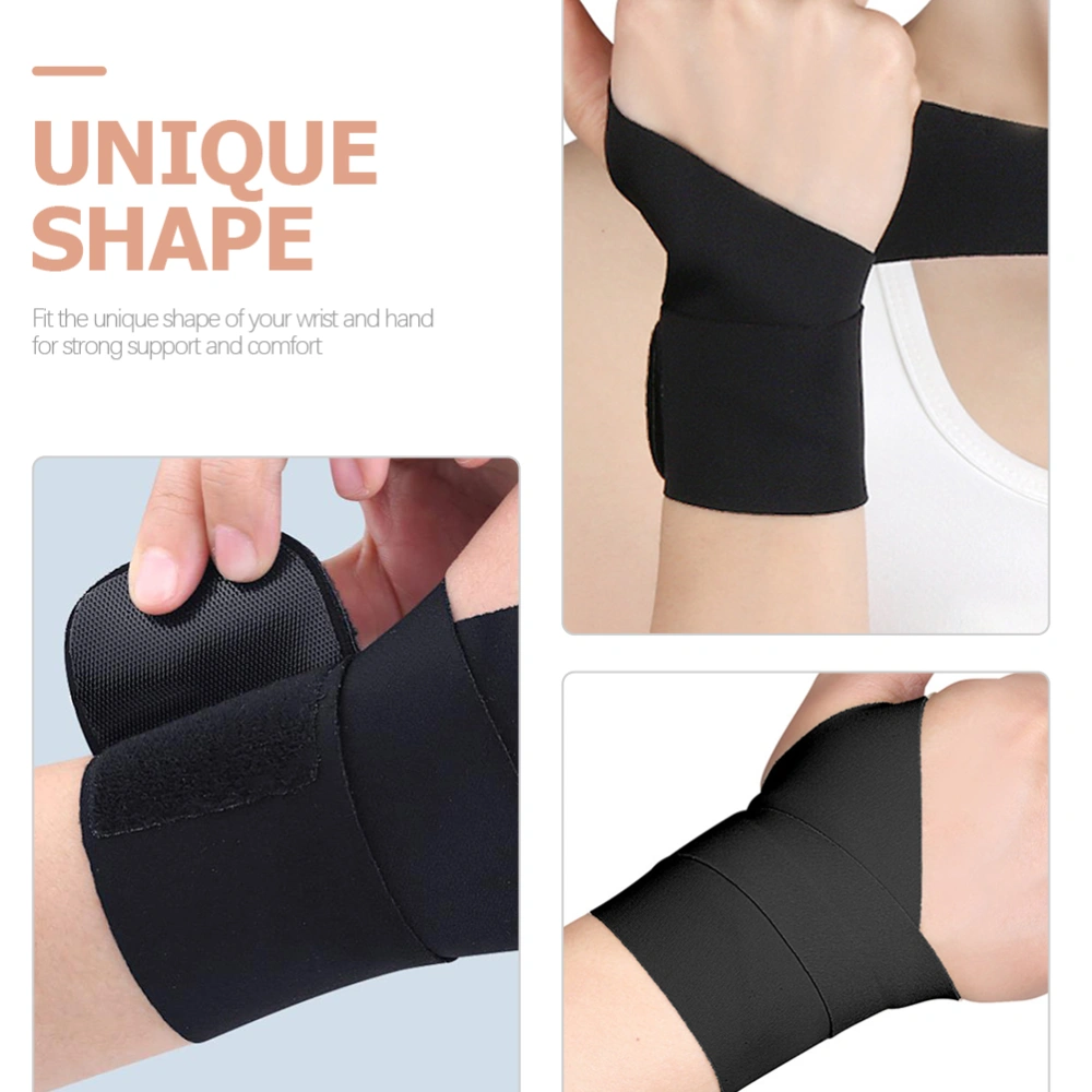 2pcs Protective Thumb Wrist Brace Sport Use Fitness Wrist Brace Adjustable Elastic Thumb Support