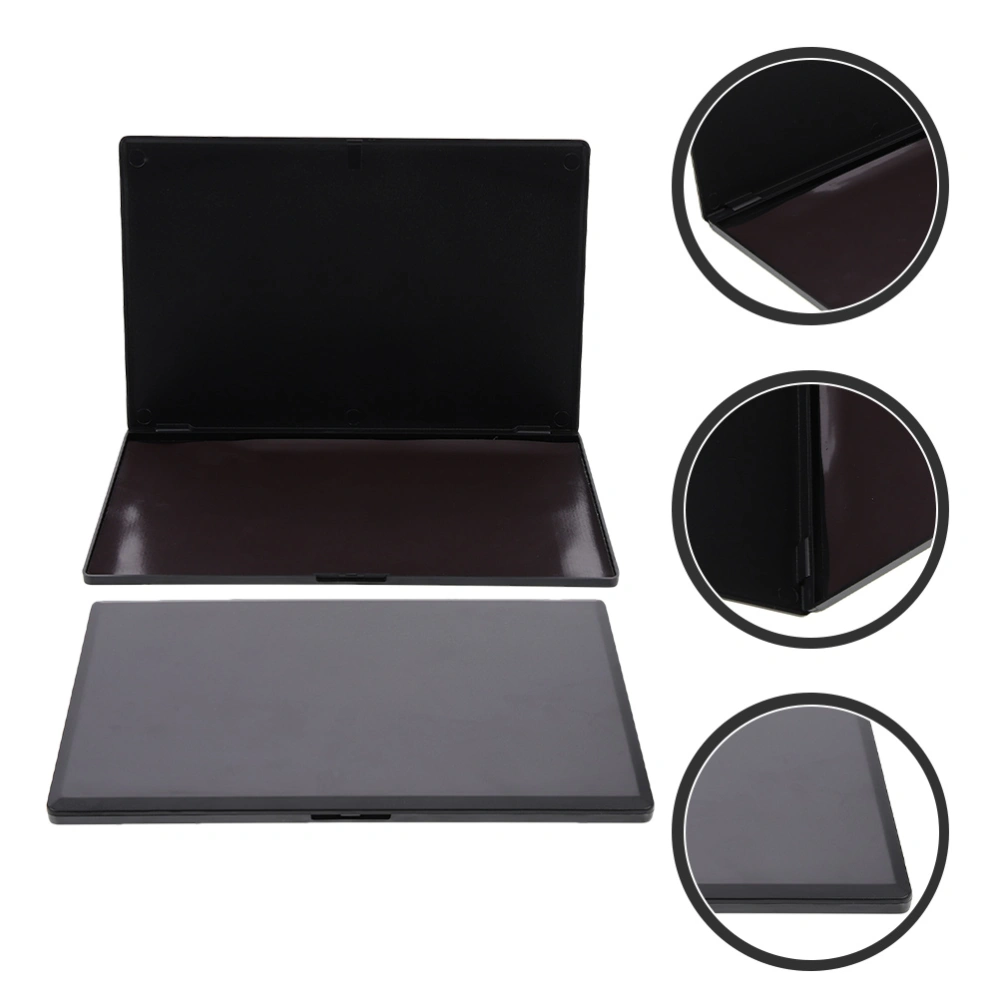 2Pcs Empty Eyeshadow Pallet Plastic Empty Blusher Tray Magnetic Eyeshadow Tray Eyeshadow Holder