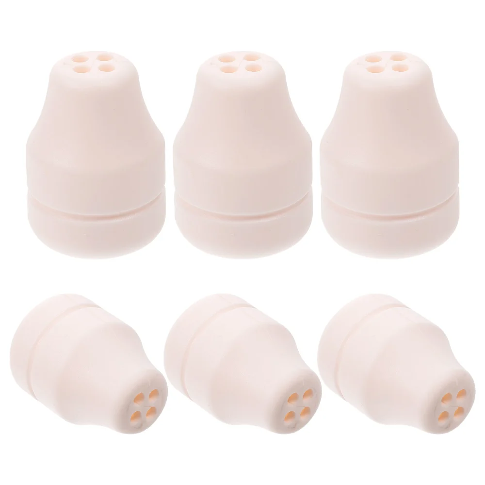 6 pcs Window Blind Cord Knobs Blind Cord Plastic Tassel Pull End for Shade