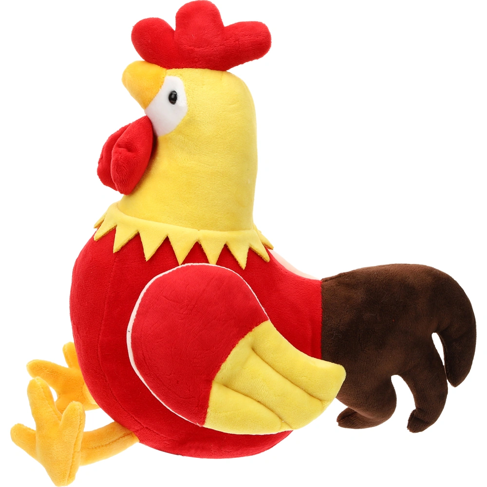 Plush Rooster Toy Toddler Stuffed Rooster Cartoon Rooster Toy Plush Rooster Toy Plush Toy