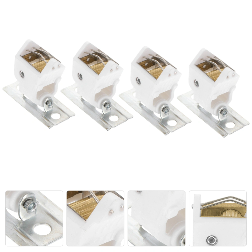 4pcs Pulley lock Universal Roman Shade Cord Locks Curtain Lock Curtain Accessories