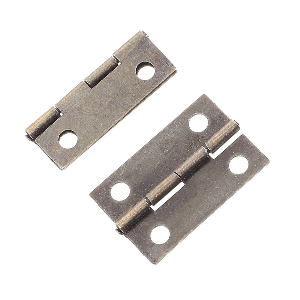 1 Set Small Hinge Swing Arm Latch Antique Hasp Hinge Hardware Replacement