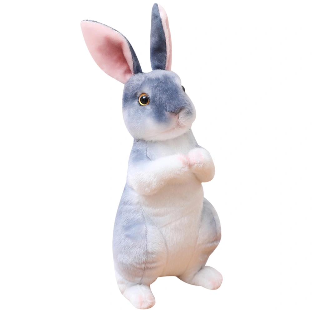 Interesting Stuffed Rabbit Adorable Stuffed Animal Comfortable Plush Toy Children Supply