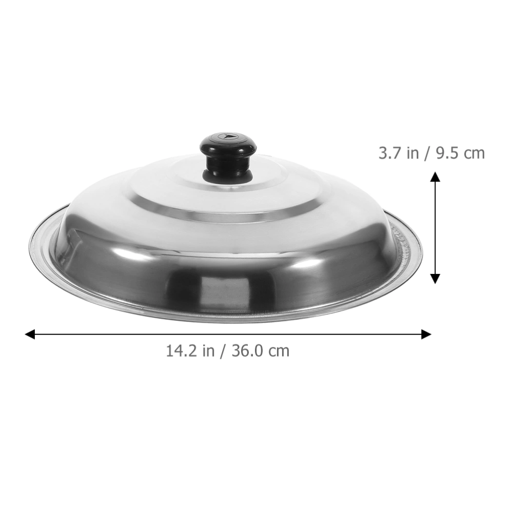 Round Lid Cover Pot Pan Lid Replacement Lid Round Dome Pot Cover For Cookware Frying Pan