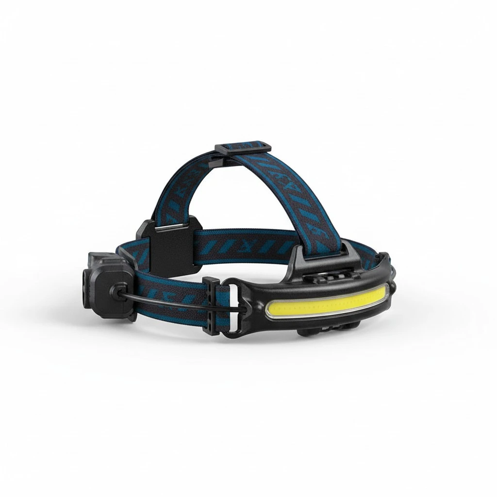 Rechargeable Headlight LED Headlamp Sports Headlight Band Sweat-resistant Flashlight