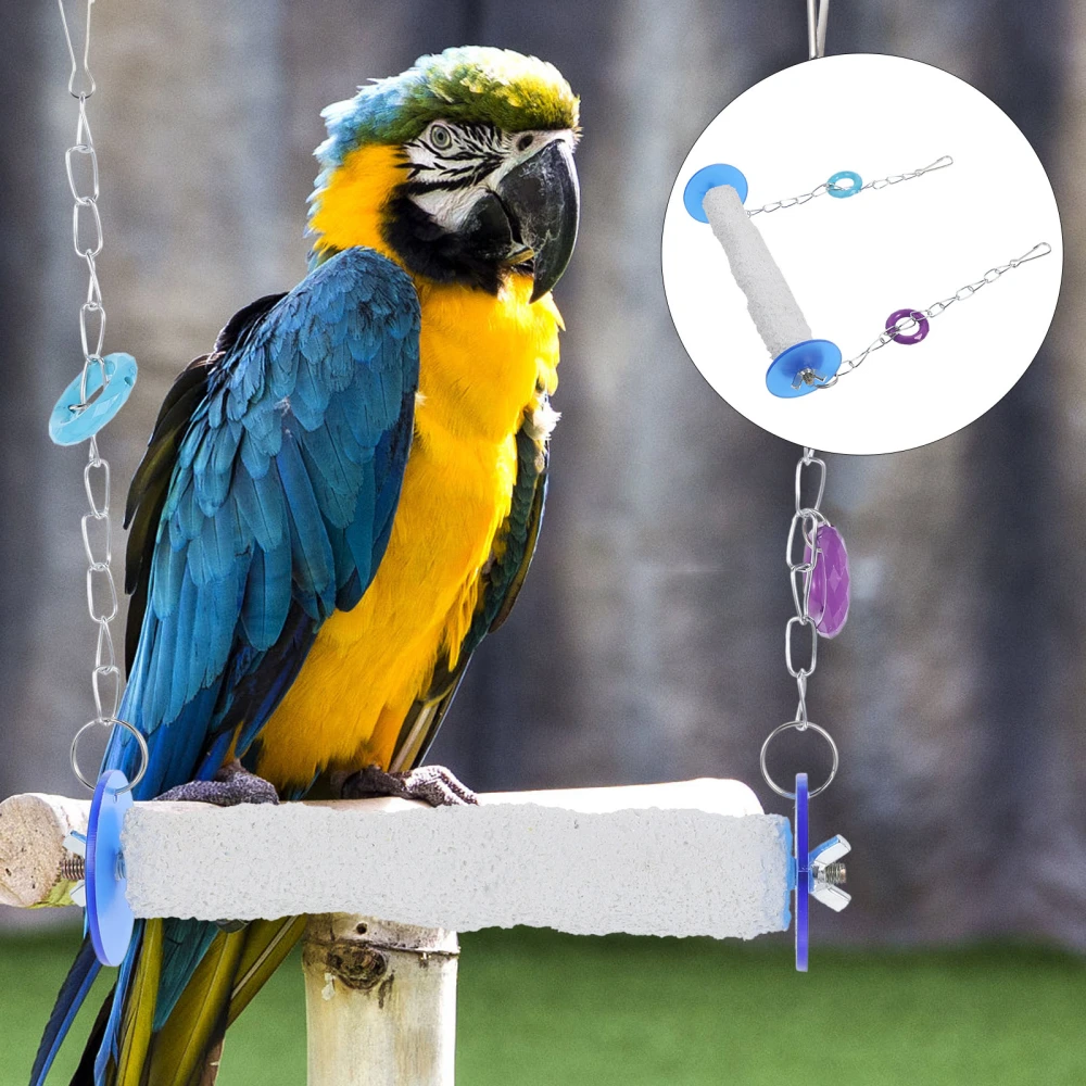 Wear-resistant Bird Toy Hanging Parrot Toy Suspending Parrot Swing Parrot Accessory