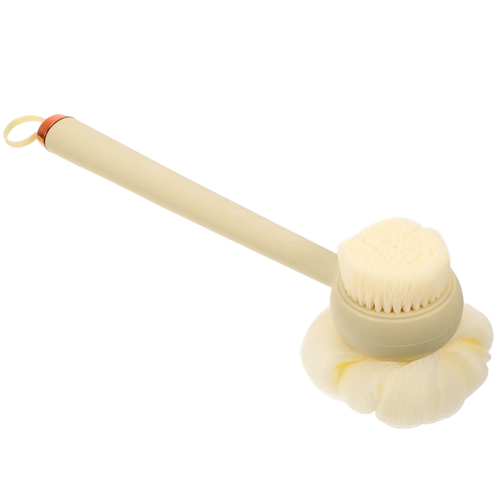 Body Bathing Brush Long Handle Back Scrubber Bath Exfoliating Brush Bathroom Supply