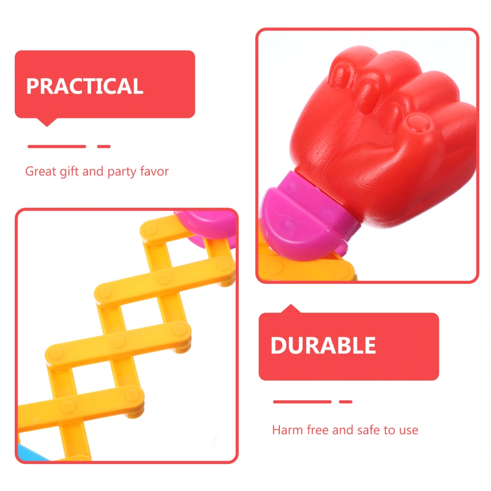 2Pcs Prank Fists Toys Spring Telescopic Toy Cartoon Fists Toy Kids Prank Toy Spring Fists Toy