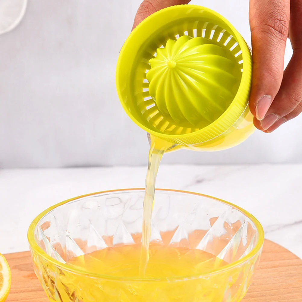 2Pcs Manual Juice Maker Citrus Juicer Small Fruit Juicer Portable Lemon Juicer Kitchen Small Juicer