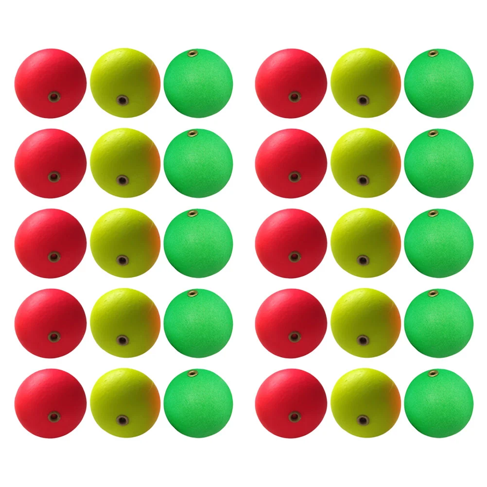 30Pcs Fishing Floats Fishing Line Floating Balls Fishing Foam Floats Fishing Equipment for Fishing