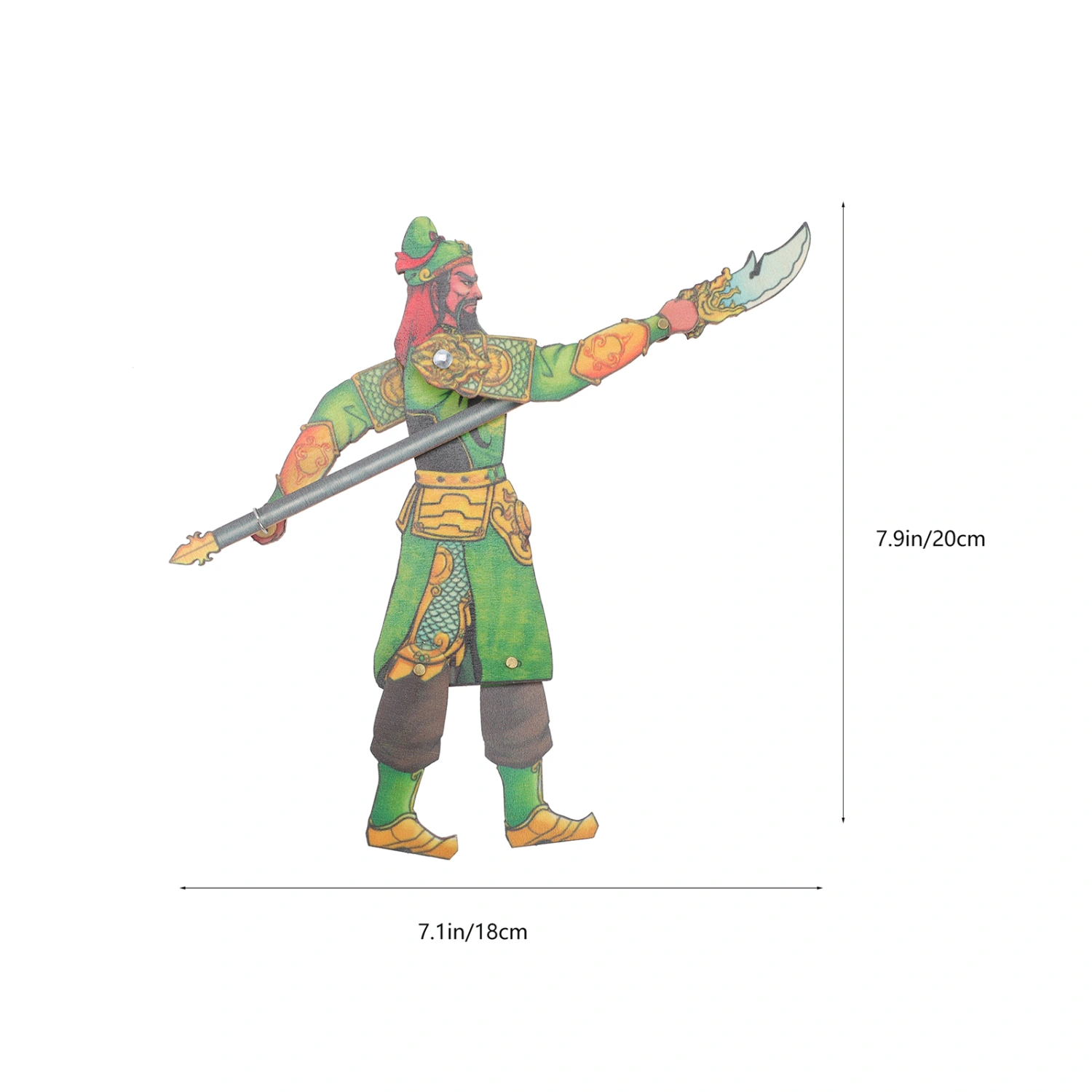 Puppet Theater Model Chinese Traditional Shadow Puppets Figure Chinese Puppet Prop