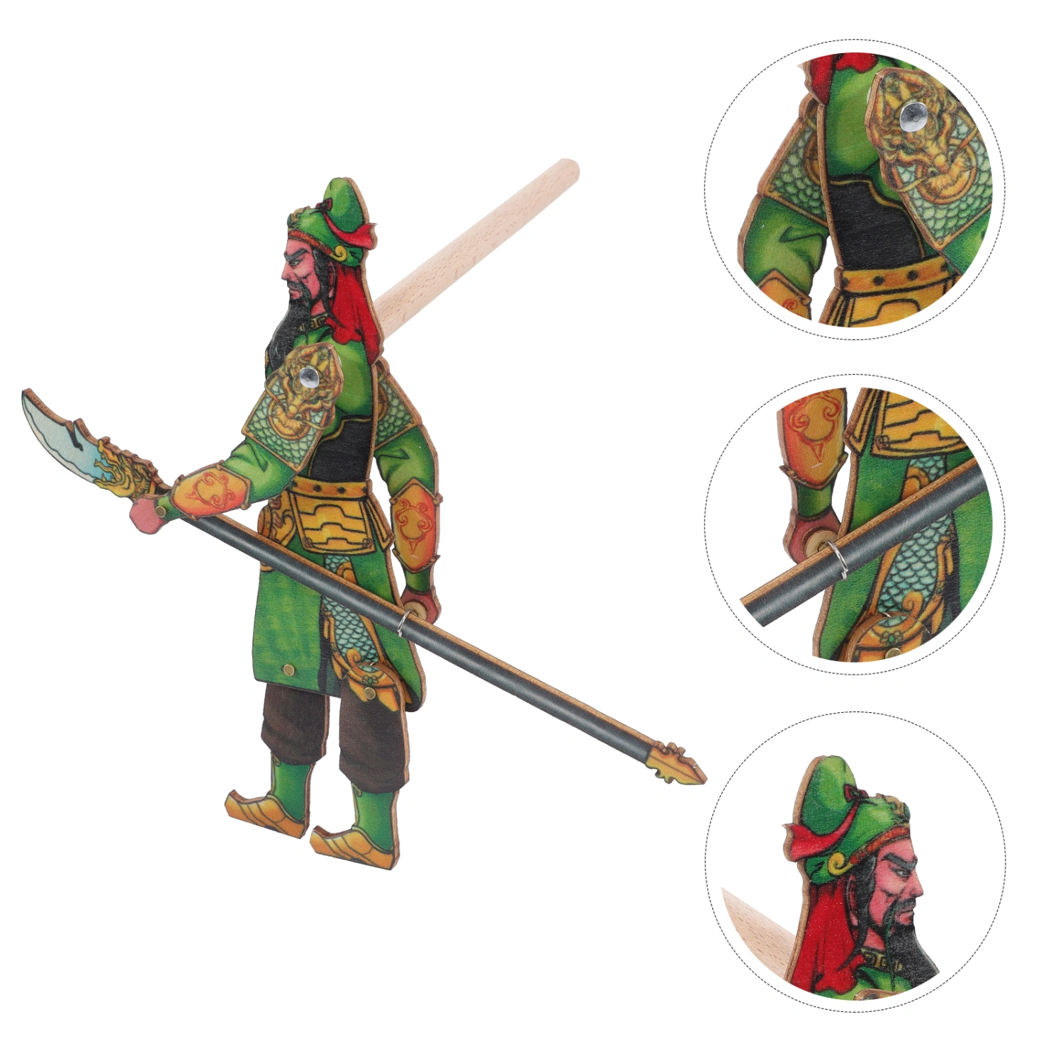 Puppet Theater Model Chinese Traditional Shadow Puppets Figure Chinese Puppet Prop