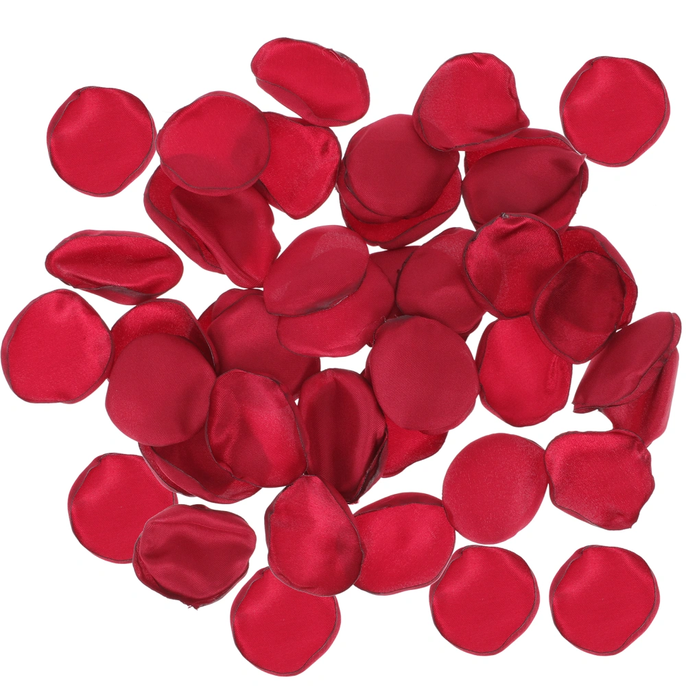 1 Bag of Silk Rose Flower Petals Artificial Flowers Petals Emulation Petals for Wedding, Proposal