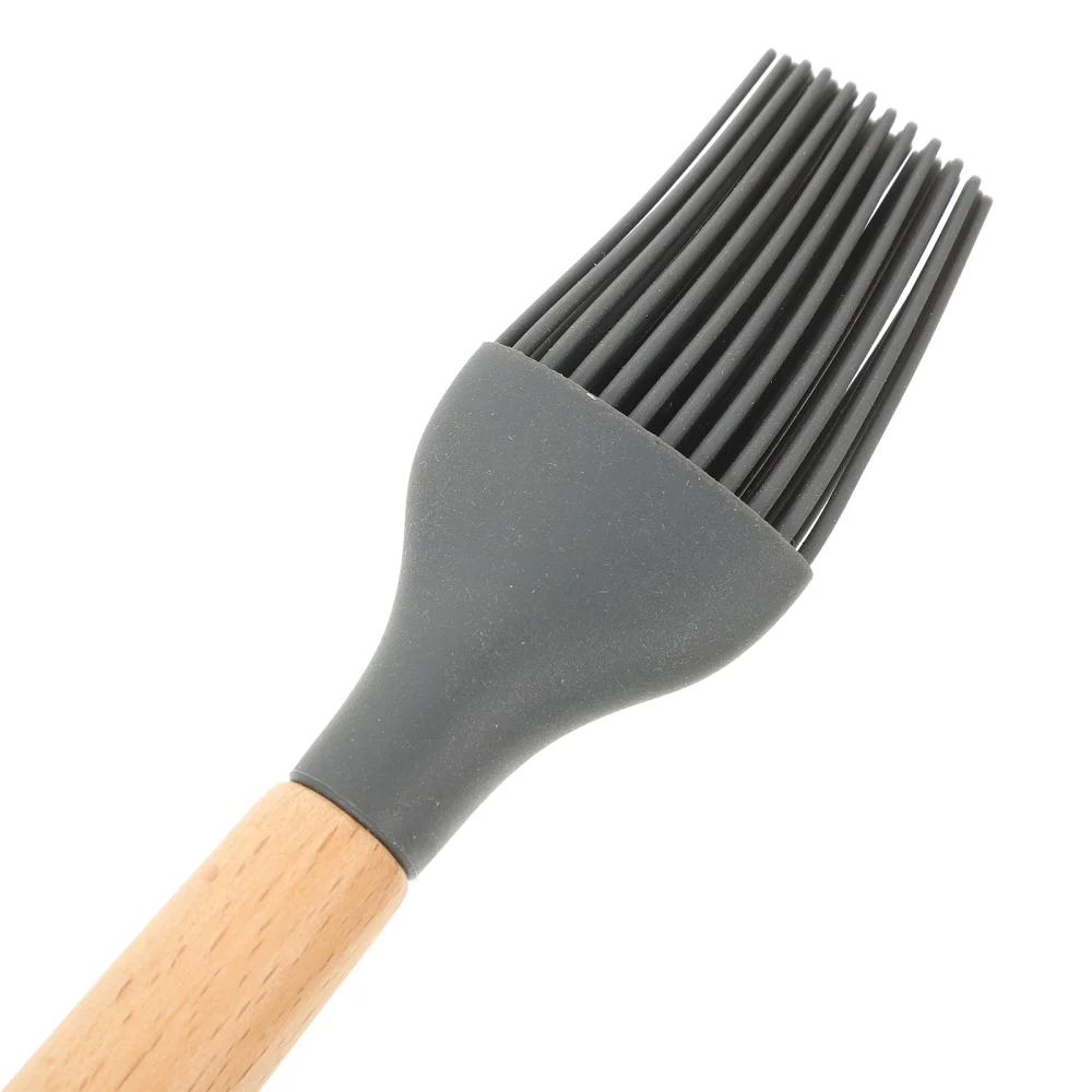 3pcs Pastry Brushes Oiling Grill Brushes Cooking Basting Brushes Barbecue Silicone Sauce Brushes