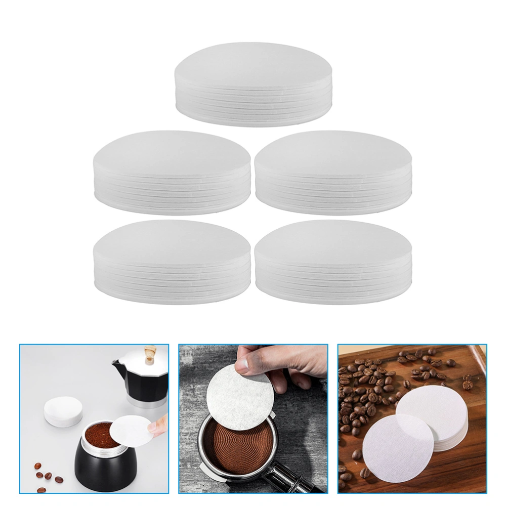 500pcs Paper Coffee Filters Espresso Filtering Paper Disposable Coffee Filter Pads