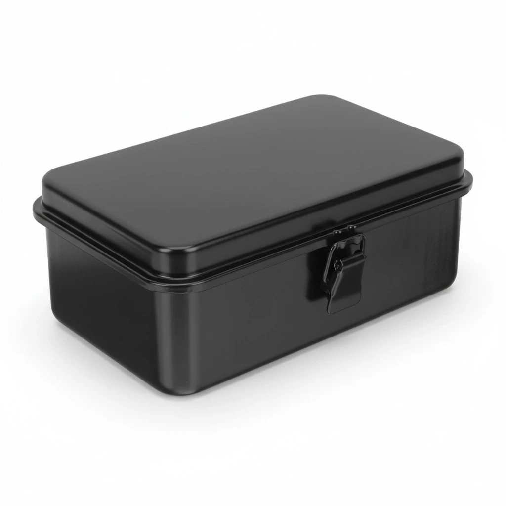 Small Tool Box Iron Sheet Tool Box Household Tool Storage Case Tool Storage Organizer