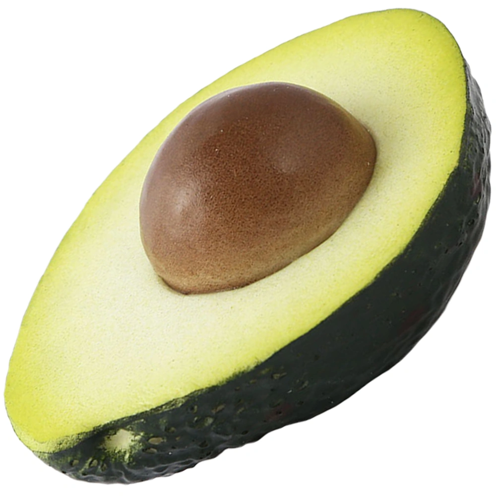 Simulation Avocado Model Kids Artificial Fruit Toy Avocados Shape Ornament