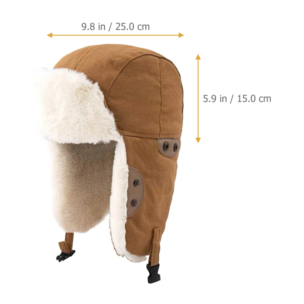 Winter Hat for Women Men Windproof Winter Hat Warm Winter Hat Plush Hat for Winter