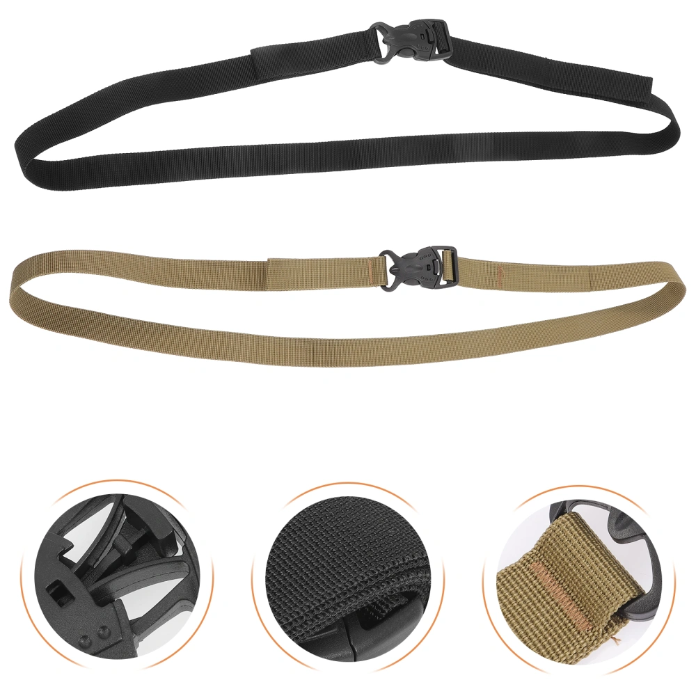 2Pcs Nylon Straps Sturdy Bundle Strap Fixed Rope Practical Bundle Rope Webbing Fastener Belt