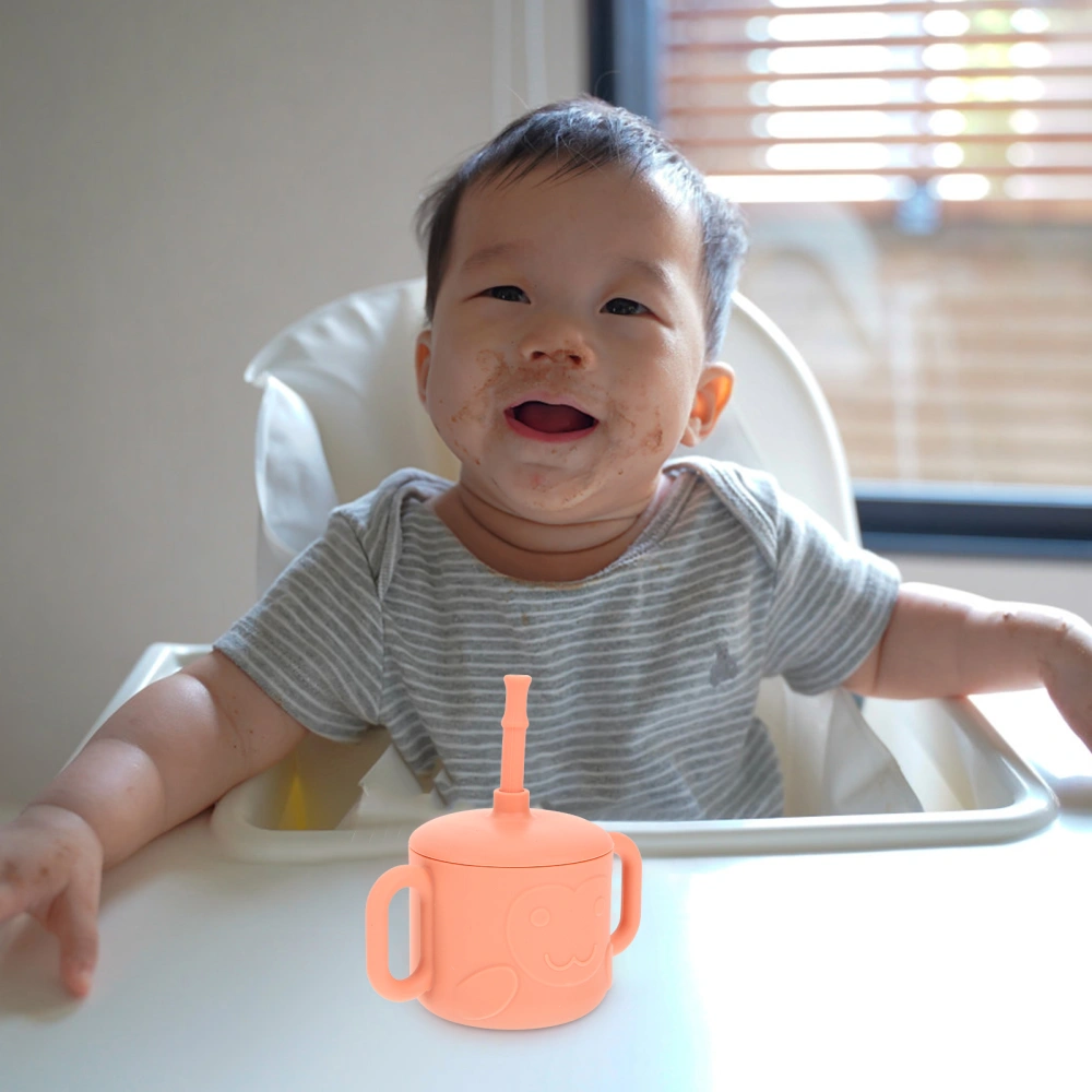 Silicone Sippy Cup No Spill Baby Training Cup with Handles Unbreakable Baby Cup