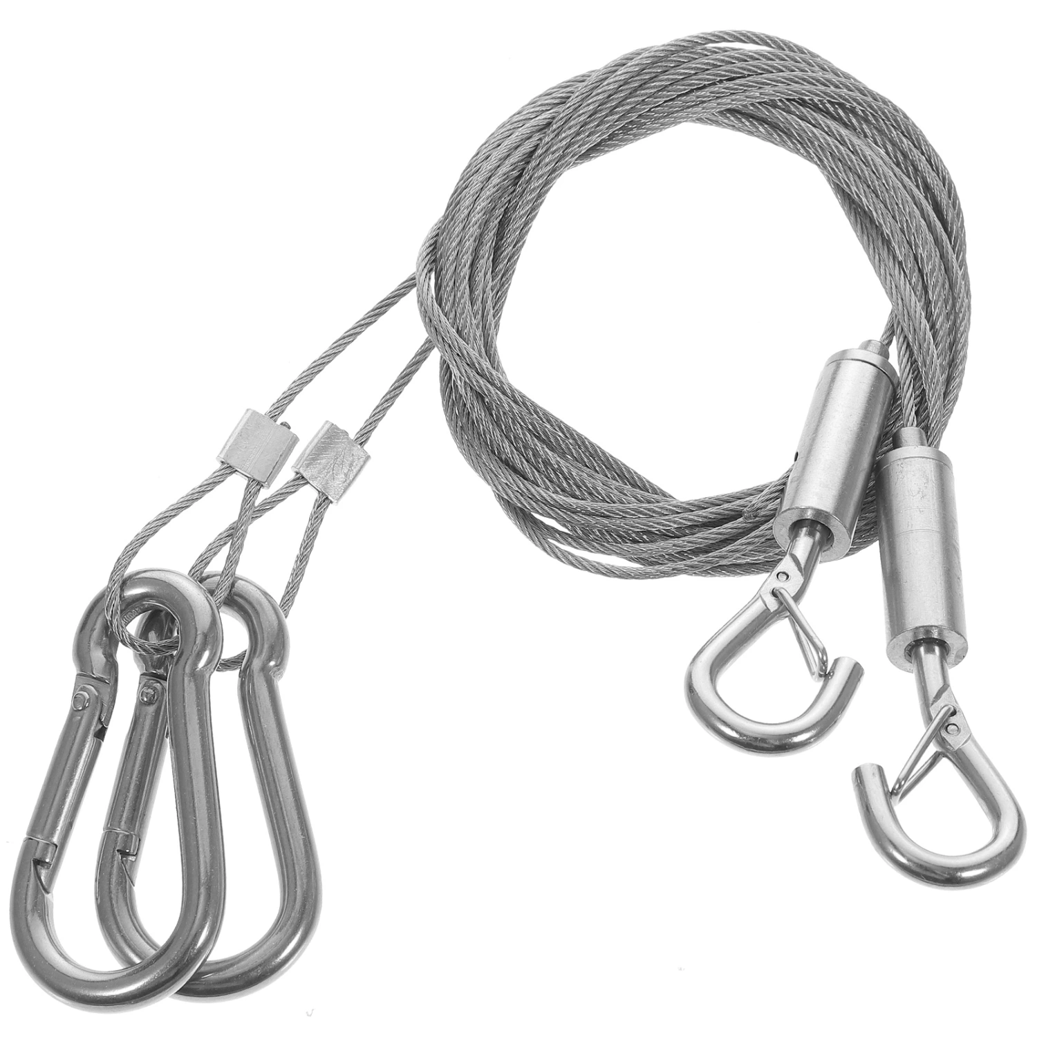 2 Sets of Picture Hanging Kits Picture Hangers Multipurpose Wire Rope Hanging Hook Kits