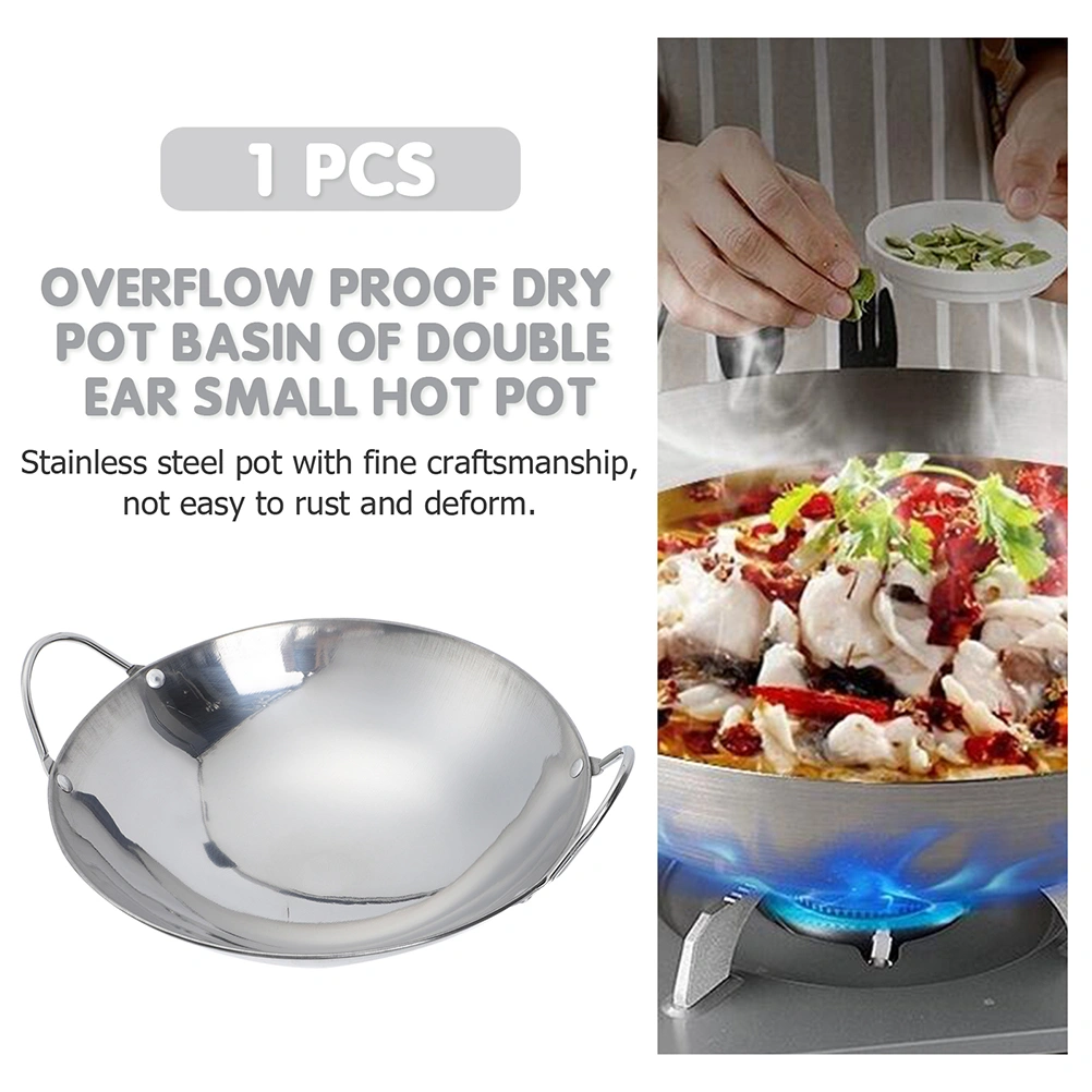 Hot Pot Cooking Pot Household Cooking Pot Kitchen Hot Pot Thicken Pot with Handle