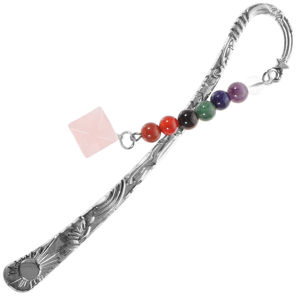 Metal Bookmark Creative Vintage Bookmark 3D Pendant Classical Bookmark for Readers