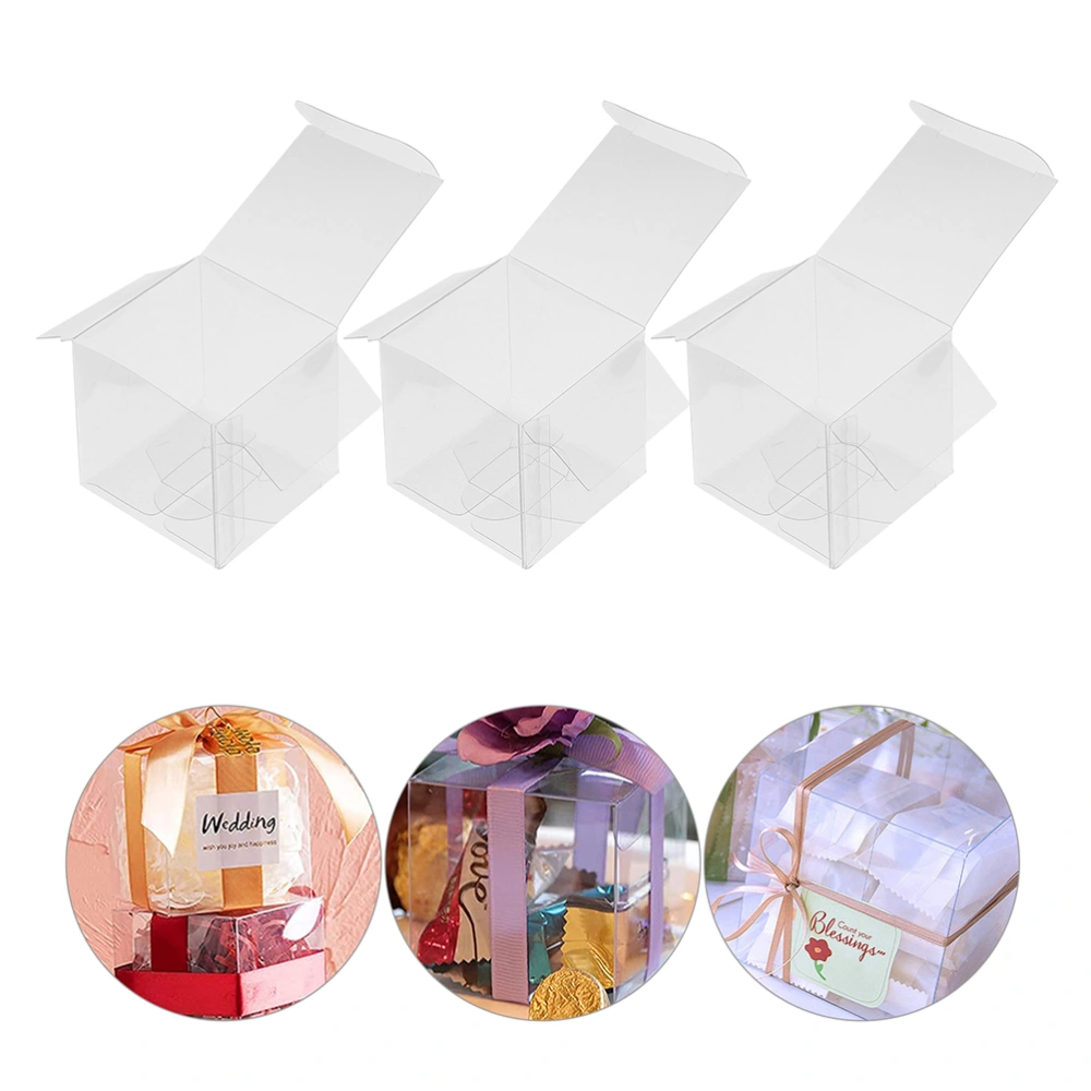 20Pcs Clear Candy Boxes Wedding Candy Boxes Clear Party Candy Containers