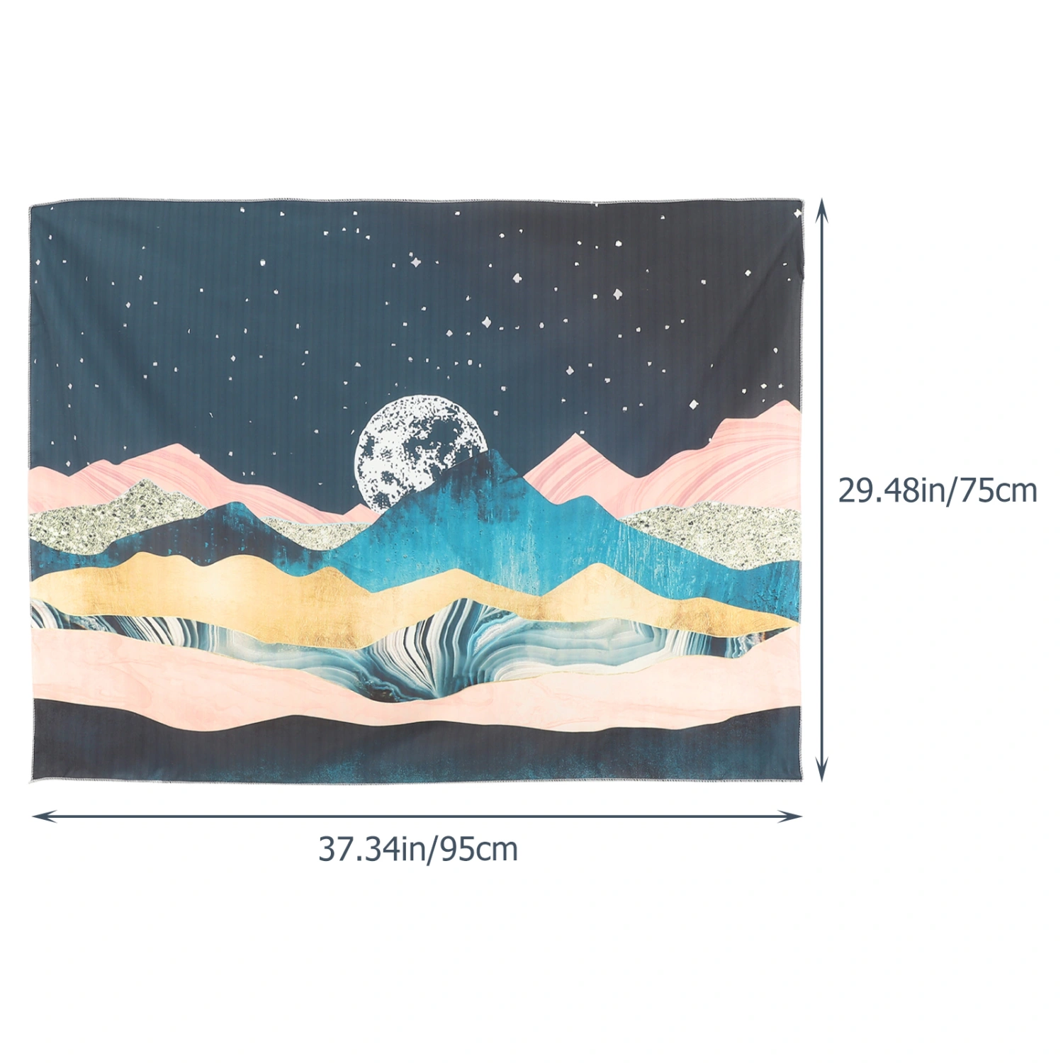 Large Wall Tapestry Mountains Range Tapestry Wall Hanging Tapestry Backdrop Decor