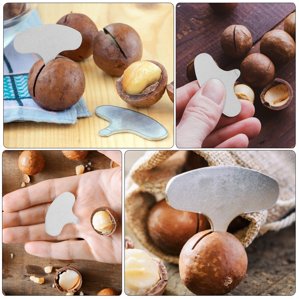 100Pcs Metal Nut Sheller Mini Nut Crackers Macadamia Walnut Opener Portable Nut Opener