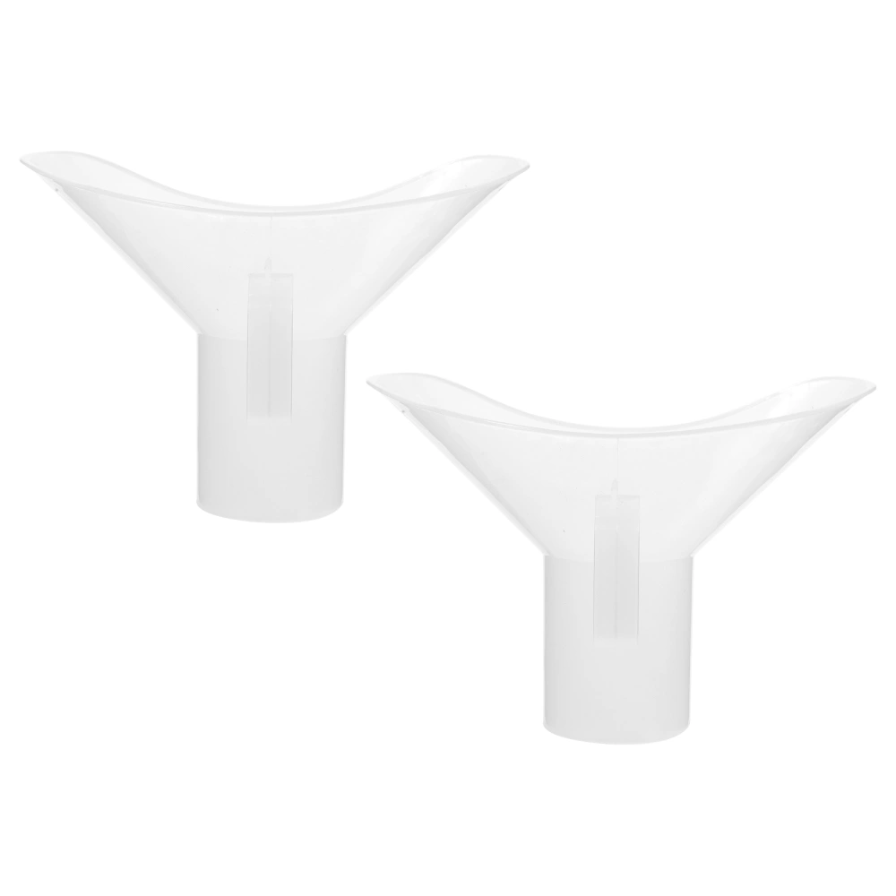 2Pcs Handheld Eye Wash Cups Daily Use Eye Cleaning Cups Plastic Eye Flushing Cups