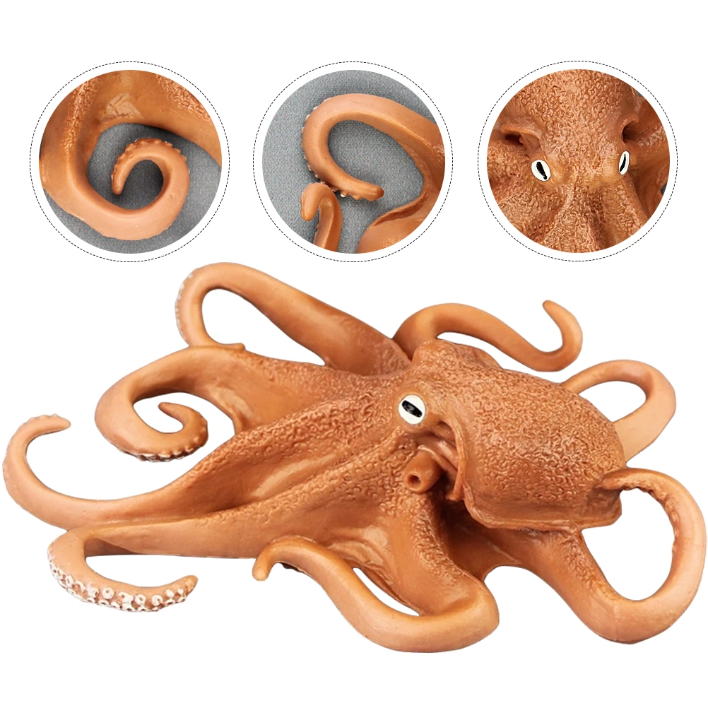 Octopus Model Marine Octopus Craft Simulated Octopus Ornament Lifelike Octopus Decoration