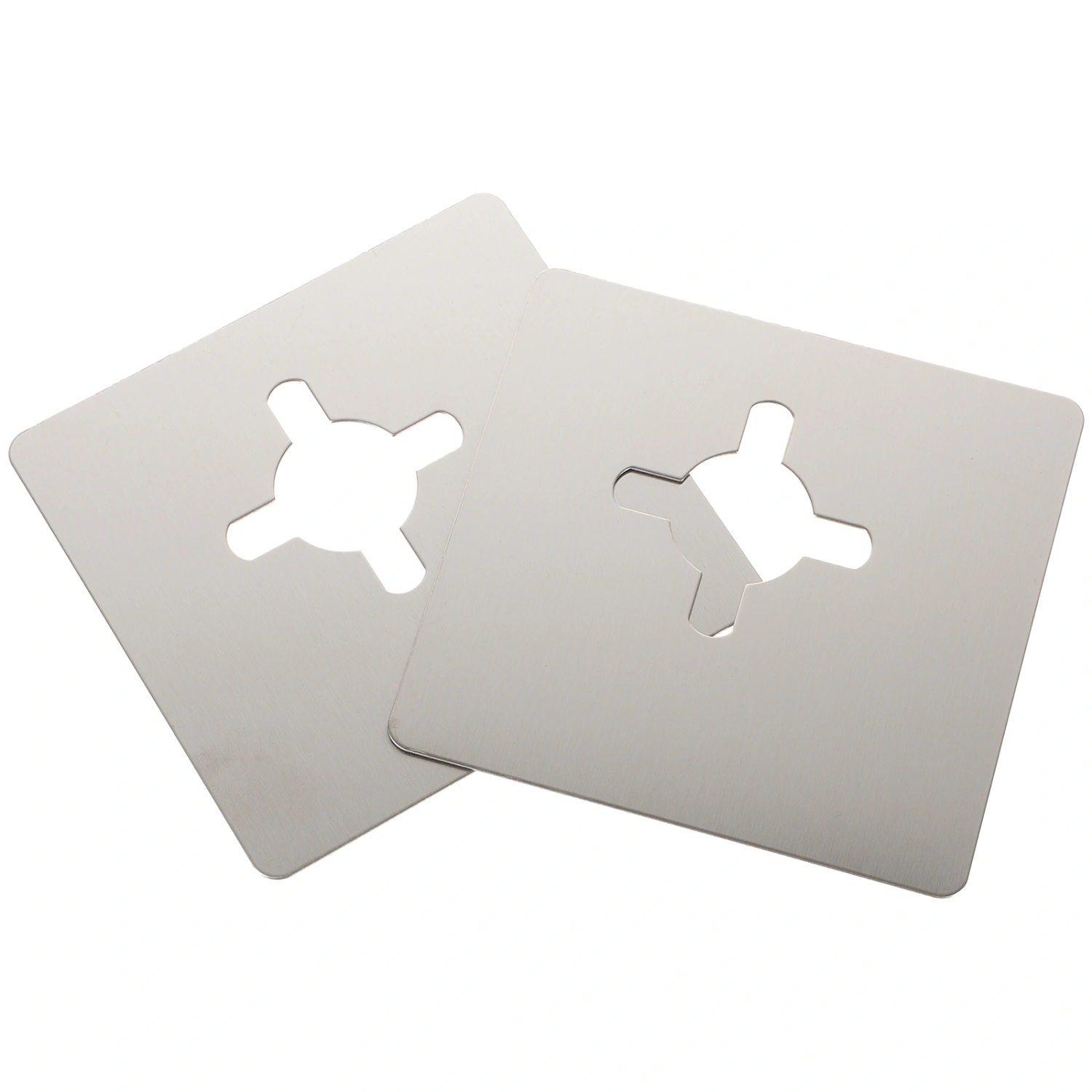 2pcs Door Reinforcement Plate Door Knob Plate Split Door Hole Filler Plate