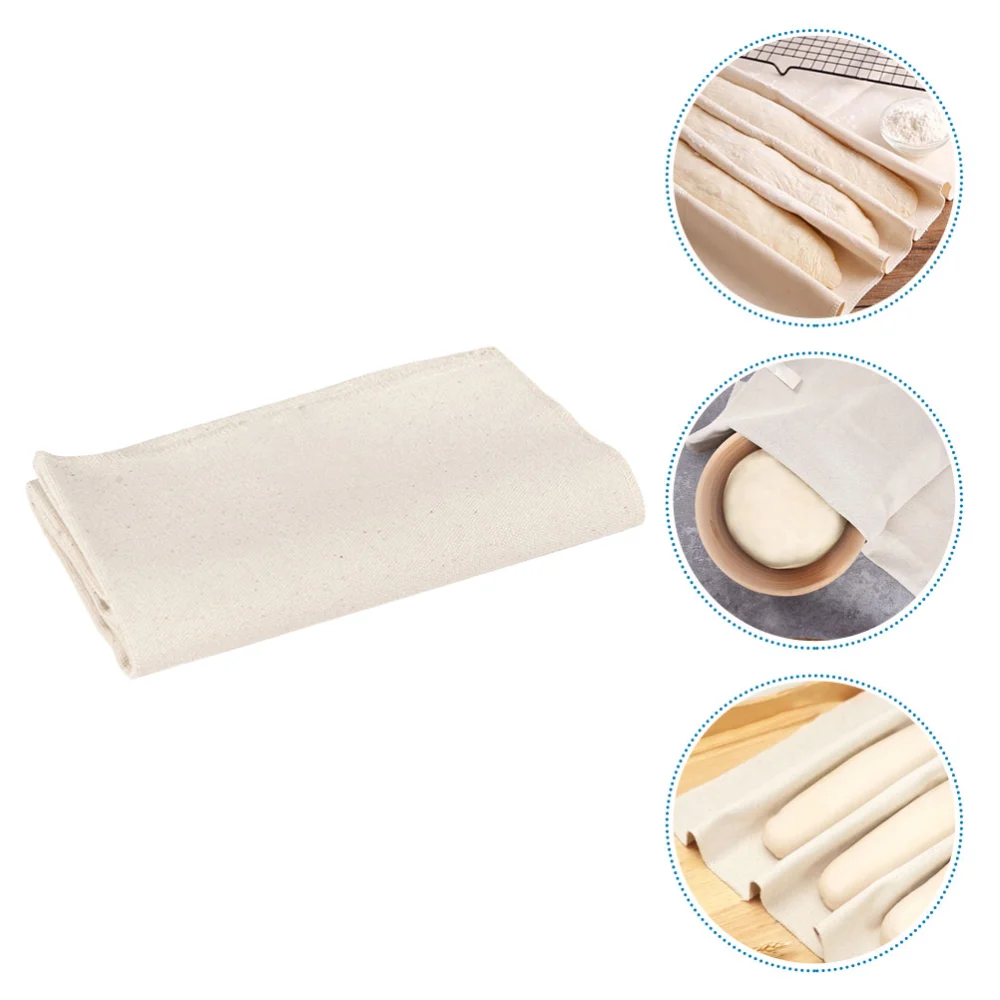 Fermented Cotton Canvas Cloth Household Dough Bread Baking Tool Kitchen Dough Cloth