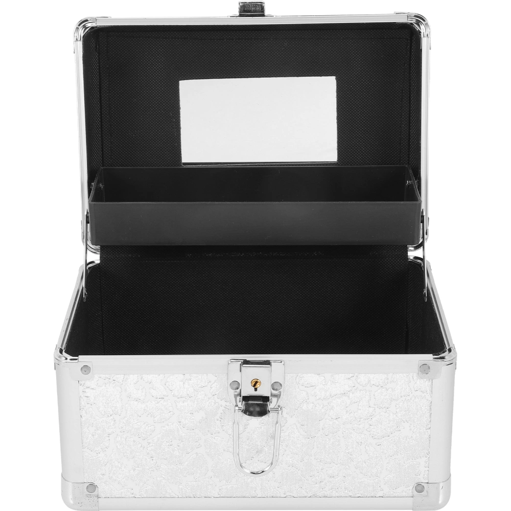 Practical Household Emergency Medicine Box Aluminium Alloy Sturdy Medicine Box Large-capacity