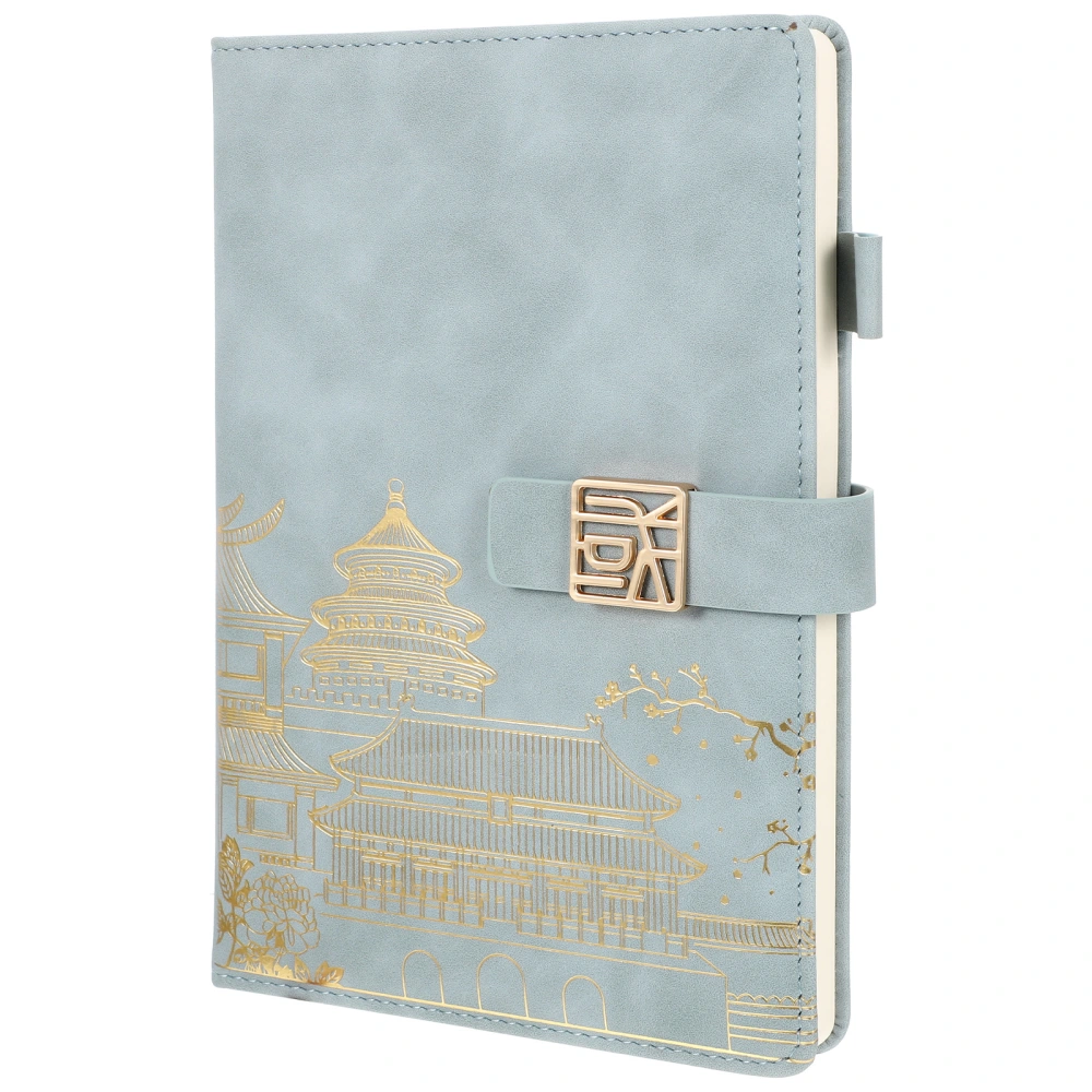 Thickened Planner Notepad Portable Daily Notepad Decorative Agenda Notepad with Buckle