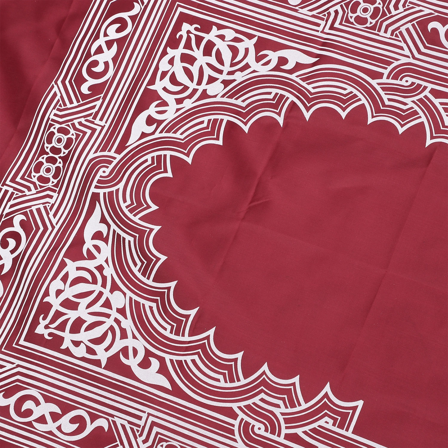 Islamic Prayer Carpet Portable Prayer Mat with Compass Decorative Muslim Prayer Carpet