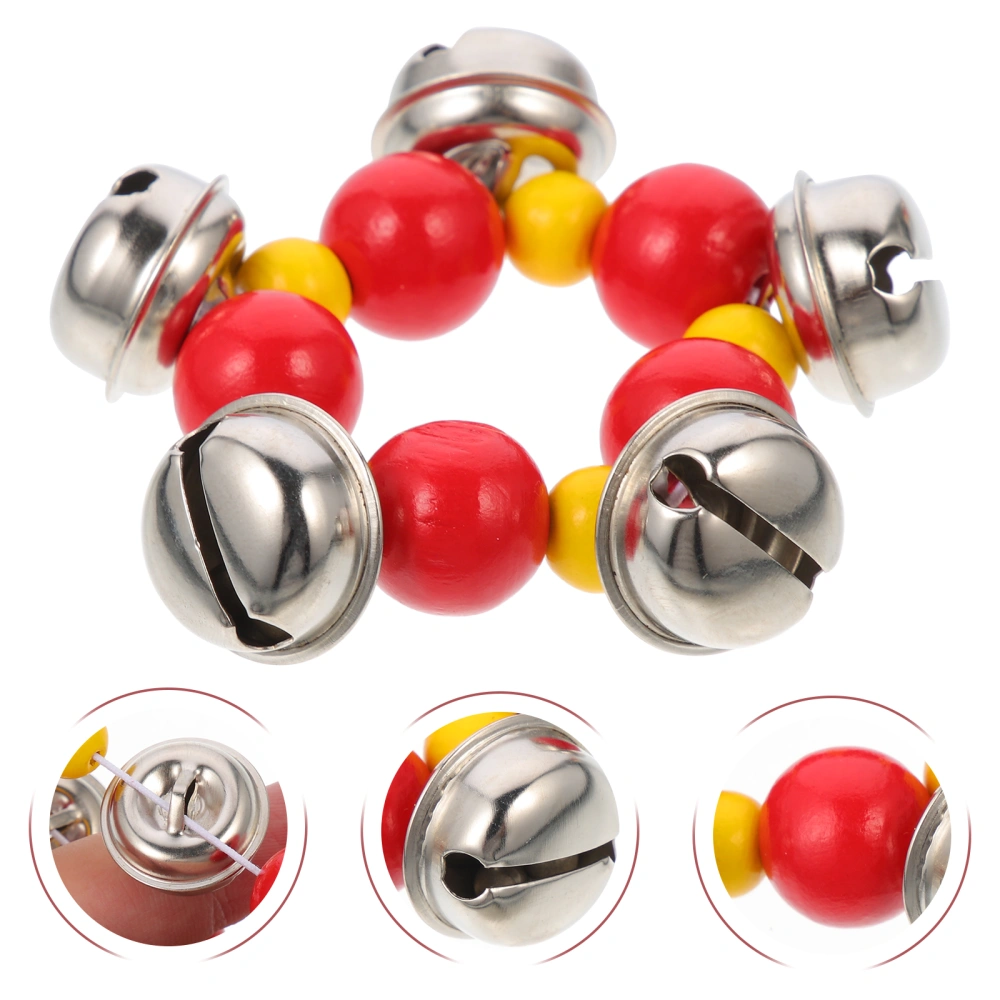 2pcs Wrist Bells Party Dancing Wrist Band Jingle Bell Musical Bracelet Bells Kids Wrist Bells