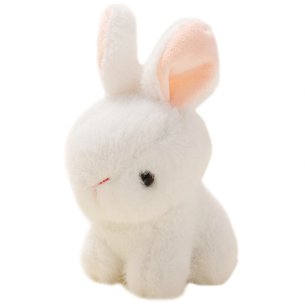 Stuffed Rabbit Doll Small Plush Rabbit Pendant Easter Plush Bunny Ornament Lovely Rabbit Decor