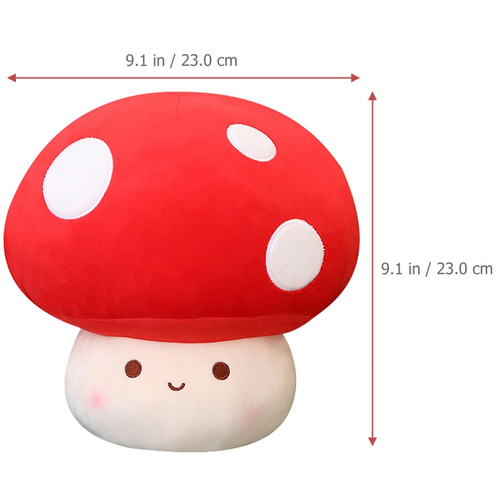 Plush Mushroom Lovely Stuffed Toy Mushroom Pillow Birthday Gift for Girls Kids