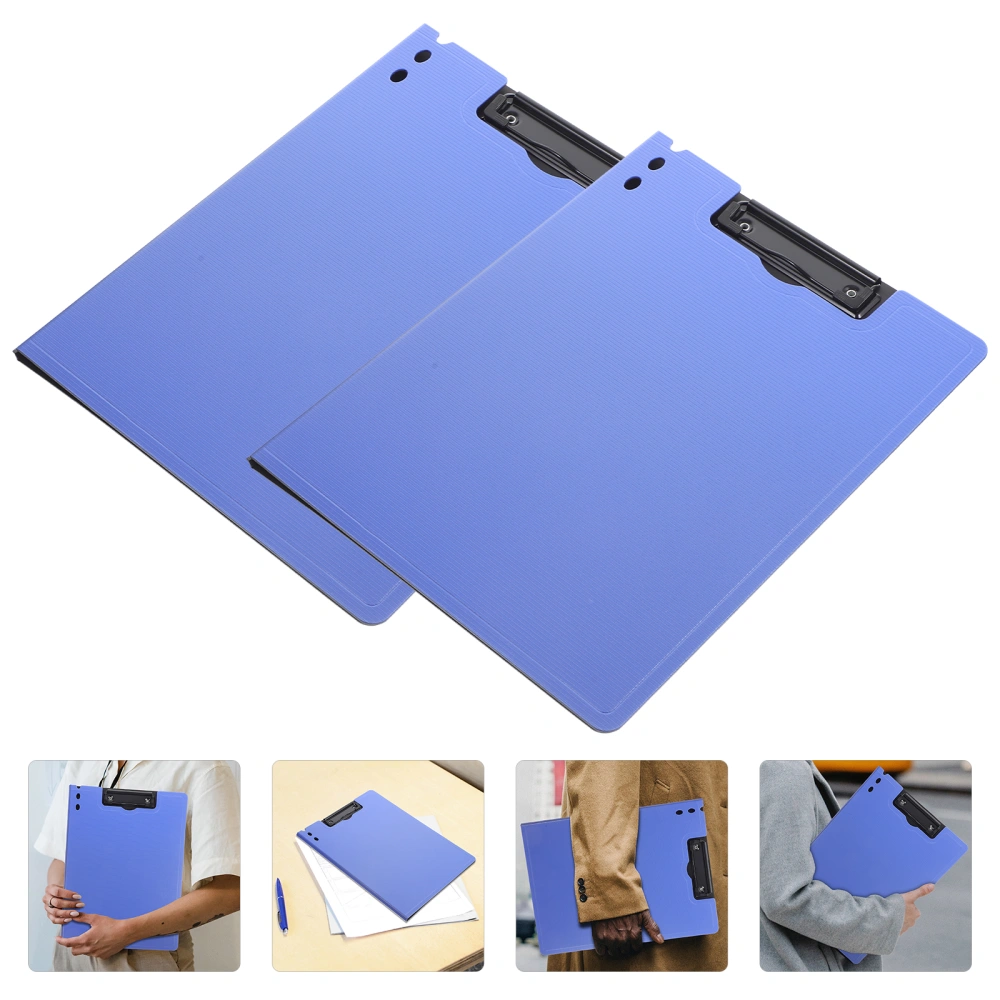 File Folder Office Clipboard File Storage Clip Foldable Clipboard A4 File Folder Office Supplies