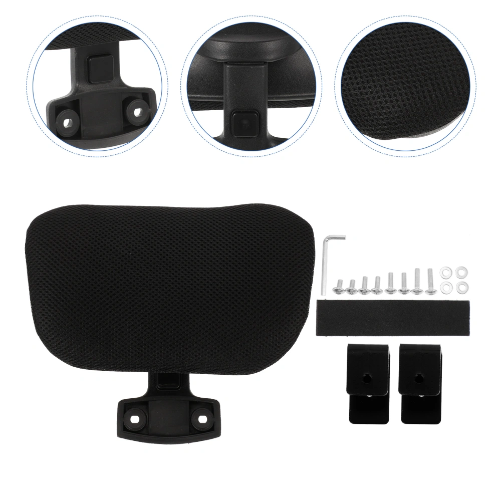 1 Set of Comfortable Computer Chair Head Cushion Height Adjustable Office Chair Headrest