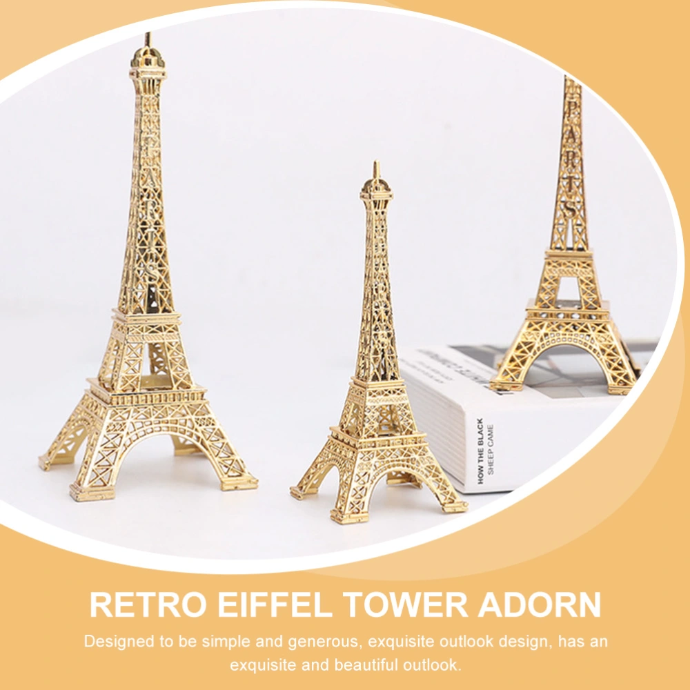 Vintage Eiffel Tower Model Iron Eiffel Tower Decoration Home Desktop Ornament