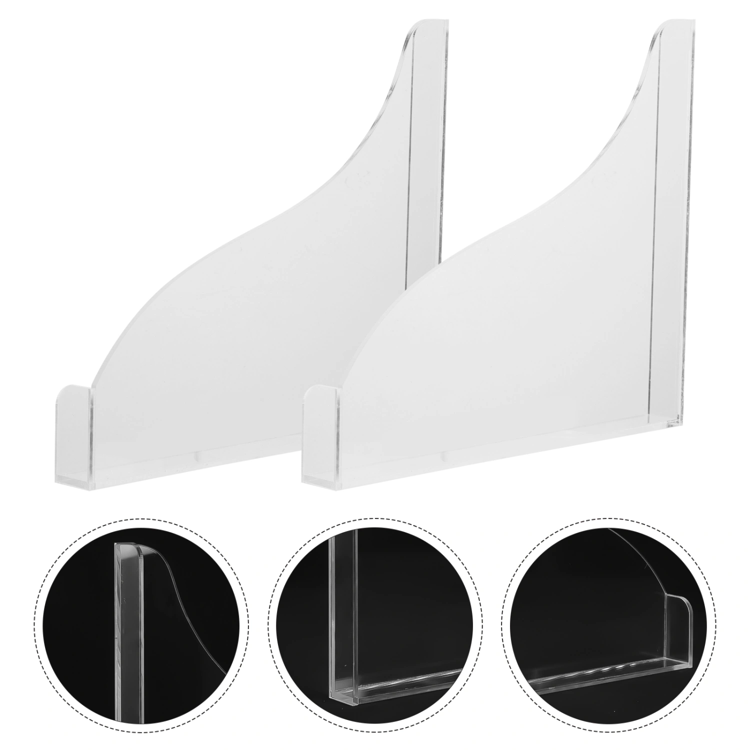 1 Set of Bathtub Guard Bathtub Corner Splashing Guard Bathtub Edges Acrylic Splashing Guard