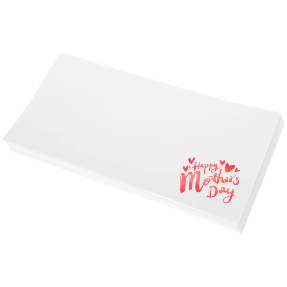 30 pcs Happy Mother's Day Greeting Envelopes Mothers Day Envelopes for Gift