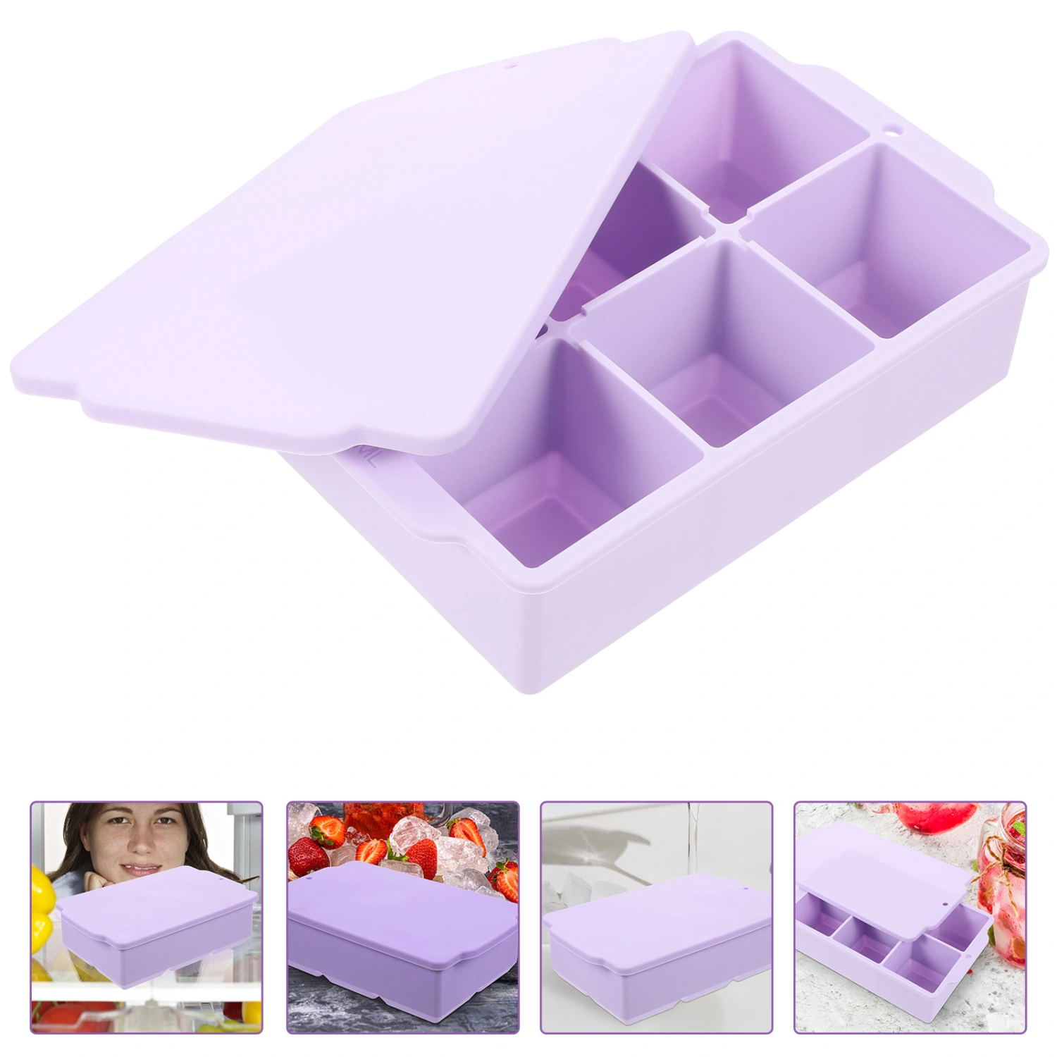 Household Ice Mold Small Ice Cube Tray Freezer Ice Cube Tray DIY Ice Cube Mold