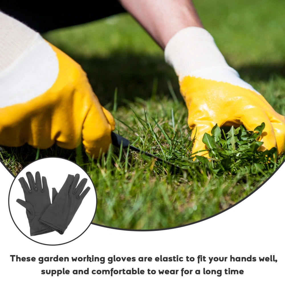 5 Pairs of Gardening Gloves Garden Working Gloves Breathable Yard Work Gloves