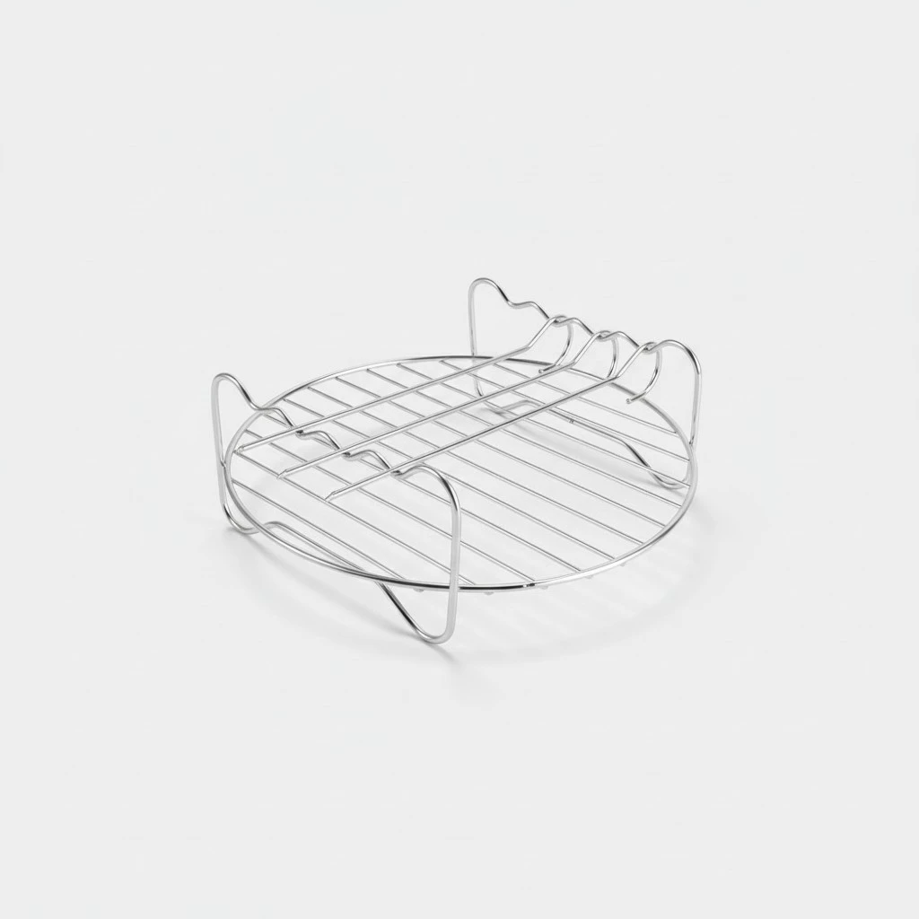 Air Fryer Grilled Rack Stainless Steel Steam Rack Convenient Toast Rack Air Fryer Accessories