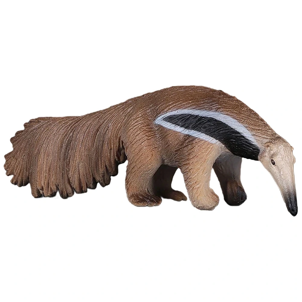 Simulated Anteater Decor Lifelike Anteater Craft Plastic Anteater Figurine Vivid Anteater Decor