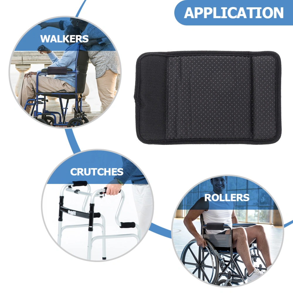 1 Pair of Professional Walker Covers Daily Use Wheelchair Grip Covers Reusable Walker Grip Pads